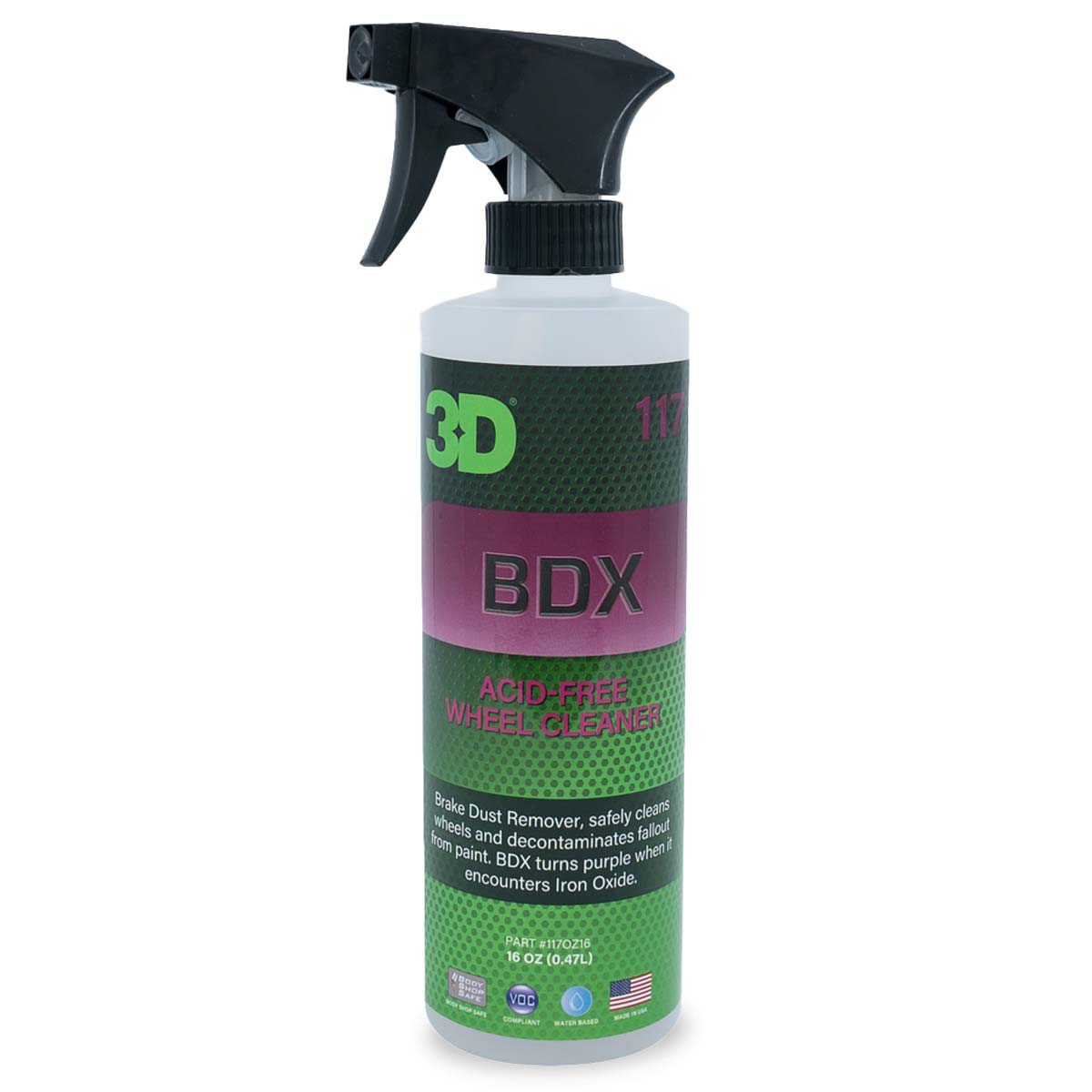 3d bdx brake dust cleaner