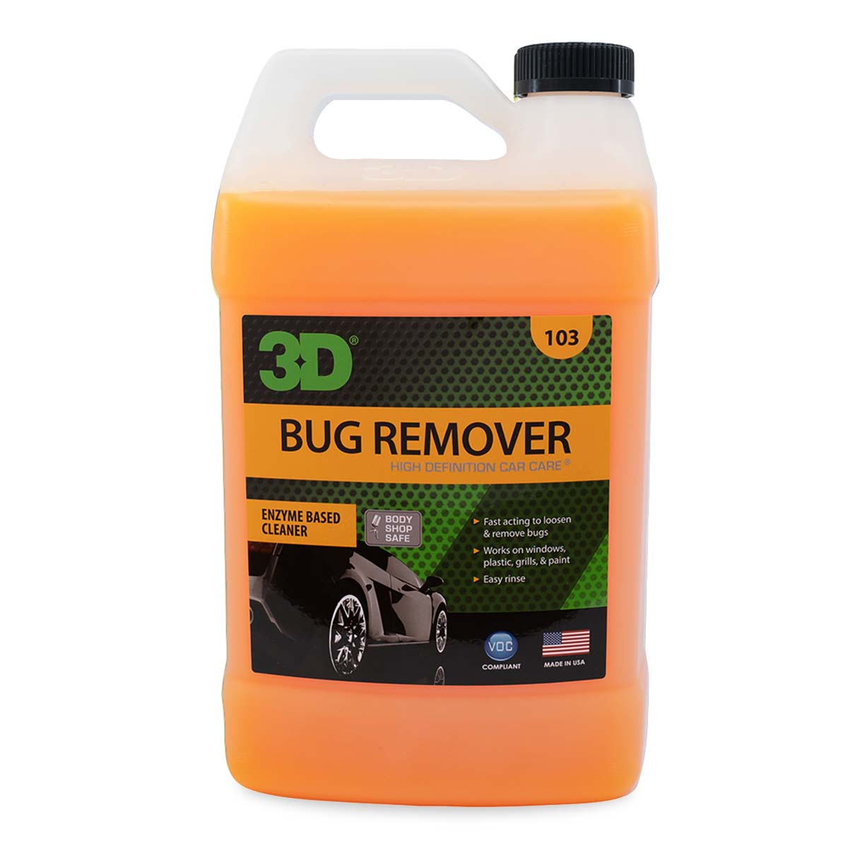3d bug removery spray for cars